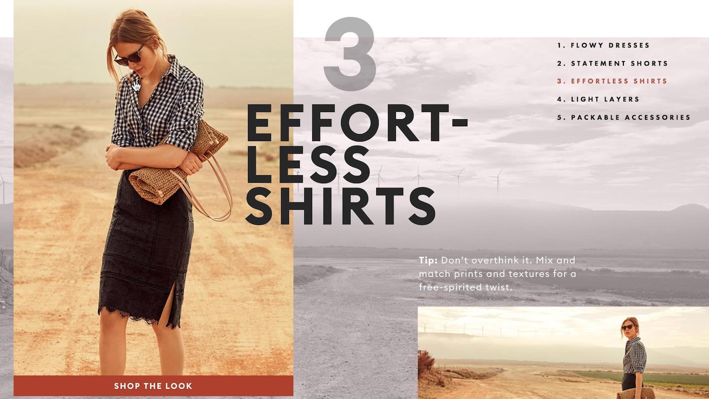 banana republic 2018 summer primary poster image