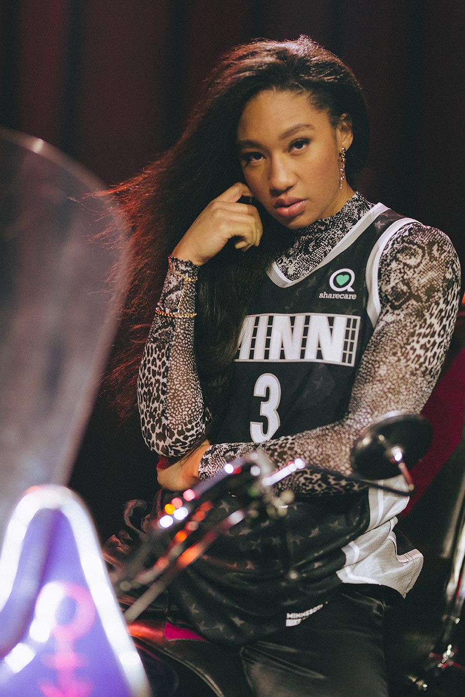 lynx rebel jersey on figure aerial powers